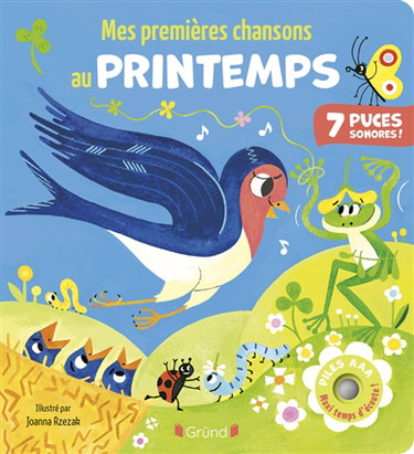 Couverture de Mes premières chansons au printemps