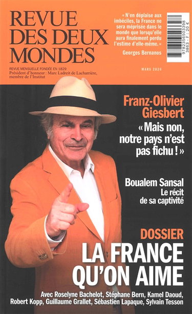 Couverture de Revue des deux mondes. La France qu'on aime