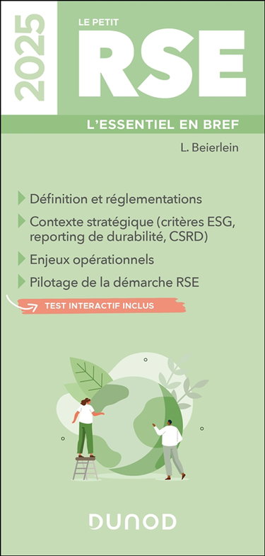 Couverture de Le petit RSE 2025 : l'essentiel en bref