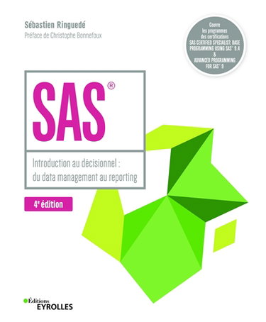 Couverture de SAS : introduction au décisionnel : du data management au reporting