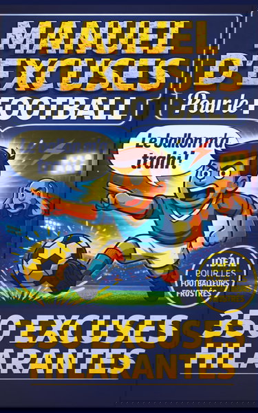 MANUEL D’EXCUSES POUR LE FOOTBALL: 350 EXCUSES BIDONNANTES POUR BRILLER (même si tu joues mal)- Humour garanti pour hommes, femmes et adolescents