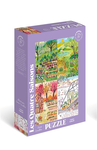 Couverture de Les quatre saisons : puzzle