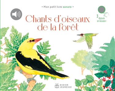 Couverture de Chants d'oiseaux de la forêt