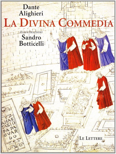 Couverture de La Divina Comedia illustrée par Botticelli