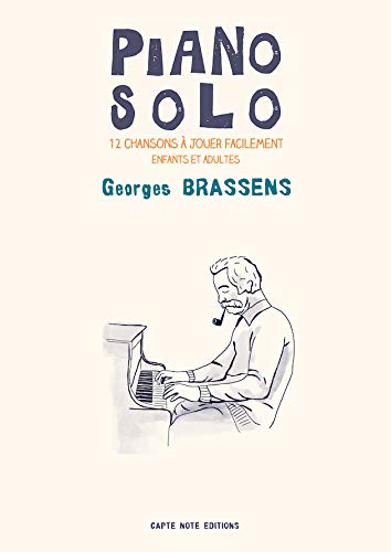 Couverture de Piano solo-Georges Brassens