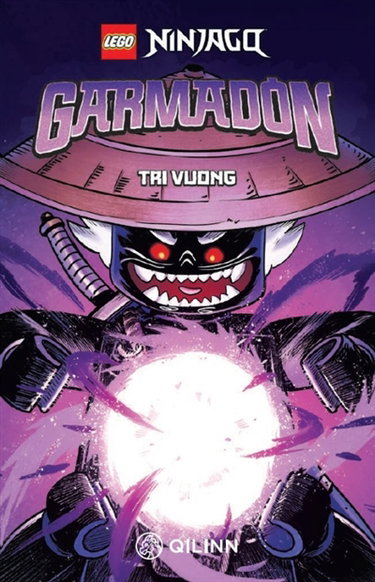 Couverture de Lego Ninjago, la bande dessinée. Garmadon