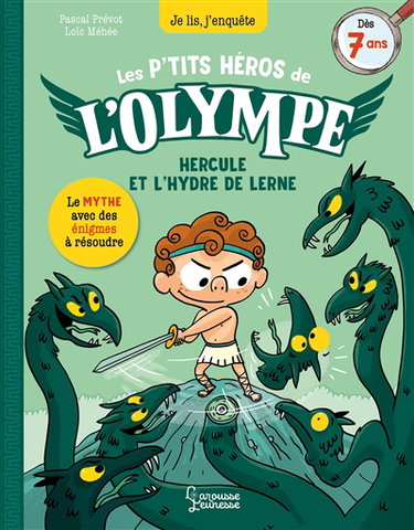 Les p'tits héros de l'Olympe. Hercule et l'hydre de Lerne