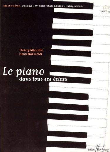 Couverture de Le piano dans tous ses éclats