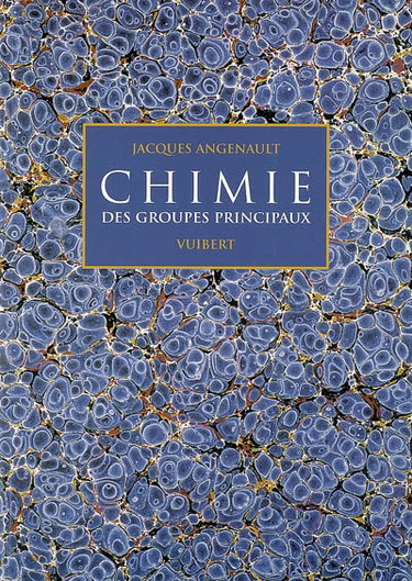 Couverture de Chimie des groupes principaux