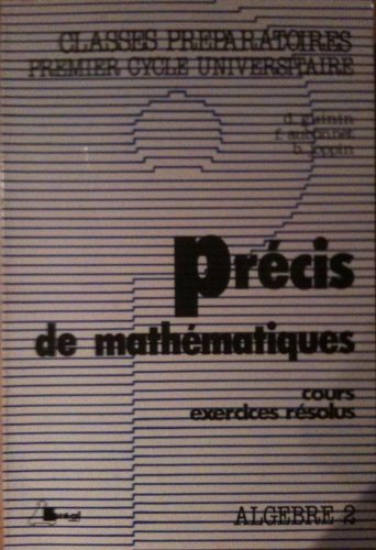 Couverture de Algèbre, tome 2
