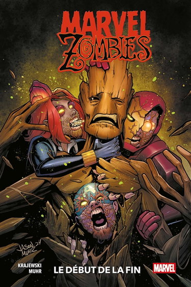 Couverture de Marvel zombies. Le début de la fin