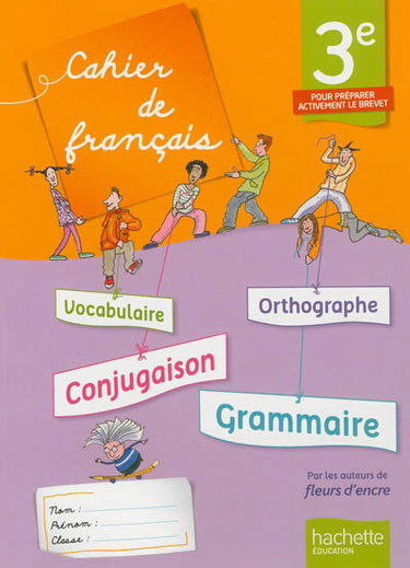 Cahier de français 3e