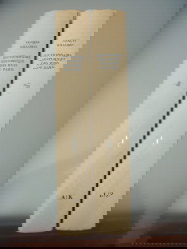 Dictionnaire historique des rues de Paris