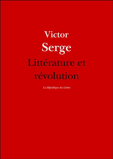 Littérature et révolution
