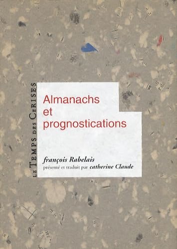 Couverture de Almanachs et prognostications