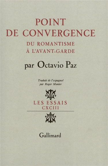 Couverture de Point de convergence : du romantisme à l'avant garde