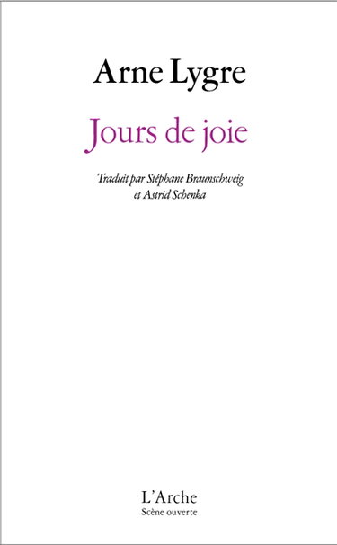 Couverture de Jours de joie