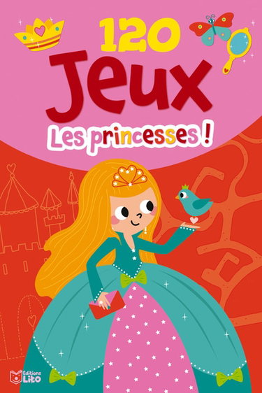 Couverture de 120 jeux : les princesses !