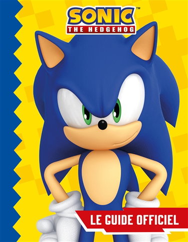 Couverture de Sonic the hedgehog : le guide officiel
