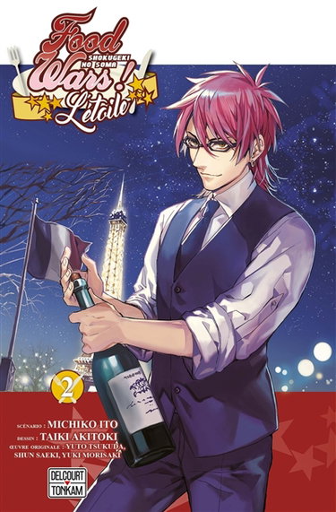 Couverture de Food wars. Vol. 2. Shokugeki no Sôma : l'étoile. Vol. 2