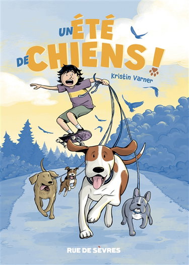 Couverture de Un été de chiens !