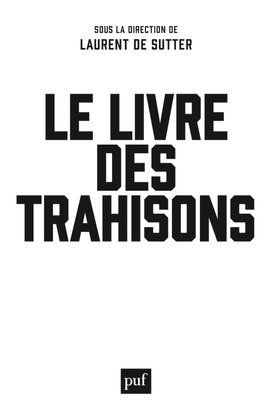 Couverture de Le livre des trahisons