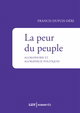 Couverture de La peur du peuple : agoraphobie et agoraphilie politiques