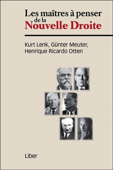 Couverture de Les maîtres à penser de la nouvelle droite