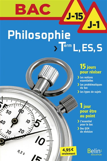 Philosophie terminales L, ES, S