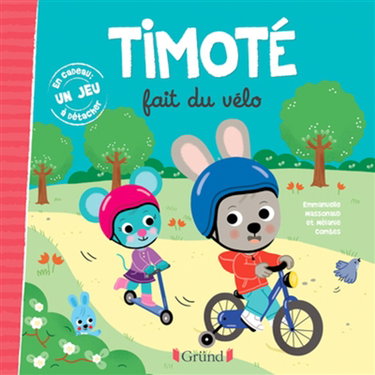Couverture de Timoté fait du vélo