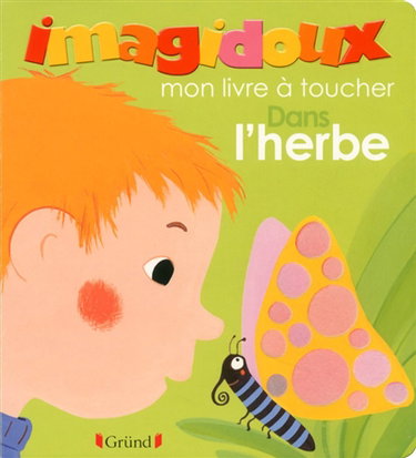 Couverture de Dans l'herbe : mon livre à toucher par Fani Marceau