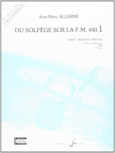 Du solfege sur la f.m. 440.1 - chant/audition/analyse - prof.