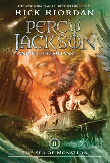 Couverture de Percy Jackson and the Olympians, Book Two The Sea of Monsters
