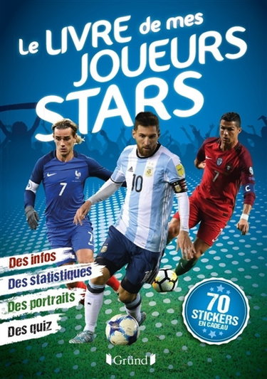 Couverture de Le livre de mes joueurs stars