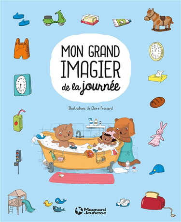 Couverture de Mon grand imagier de la journée