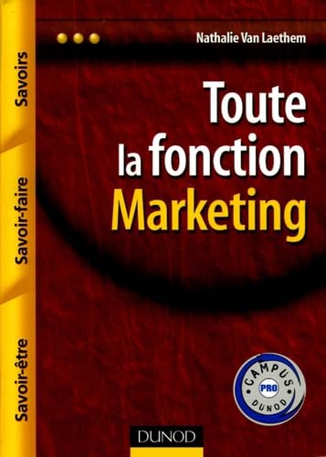 Couverture de Toute la fonction Marketing