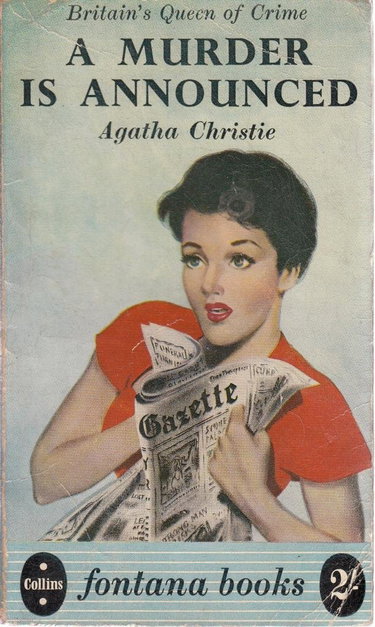 Couverture de A Murder Is Announced Paperback Agatha Christie