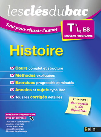 Histoire terminale L, ES : nouveau programme