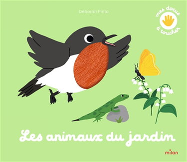 Couverture de Les animaux du jardin par Deborah Pinto