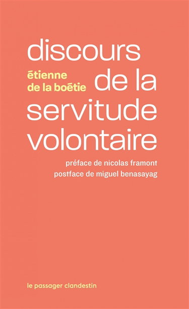 Discours de la servitude volontaire