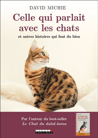 Couverture de Celle qui parlait avec les chats : et autres histoires qui font du bien
