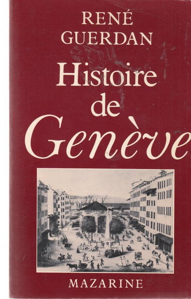 Couverture de Histoire de Genève