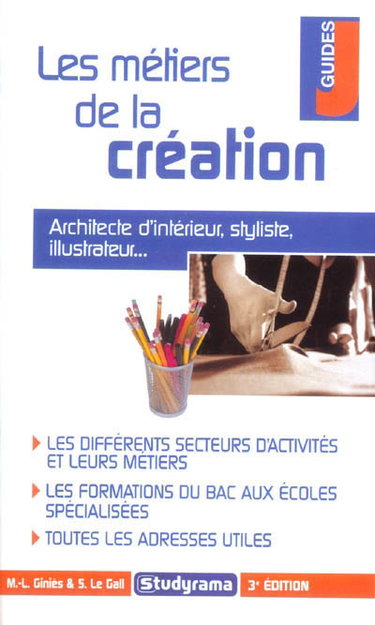 Les métiers de la création