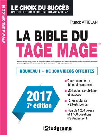 Couverture de La bible du Tage Mage