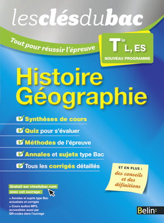 Histoire géographie terminale L, ES : nouveau programme