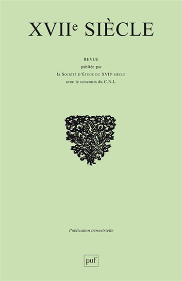 Couverture de Dix-septième siècle, n° 199. La reconquête catholique en Europe centrale par Collectif