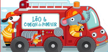 Couverture de Léo le camion de pompier par Alistar