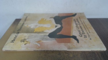 Couverture de Great Lithographs by Toulouse-Lautrec: 89 Plates, Including 8 in Full Color