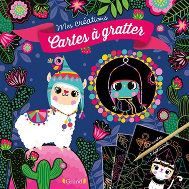 Couverture de Cartes à gratter : bébés animaux