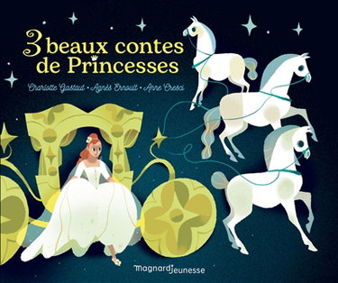 Couverture de 3 beaux contes de princesses par Charles Perrault